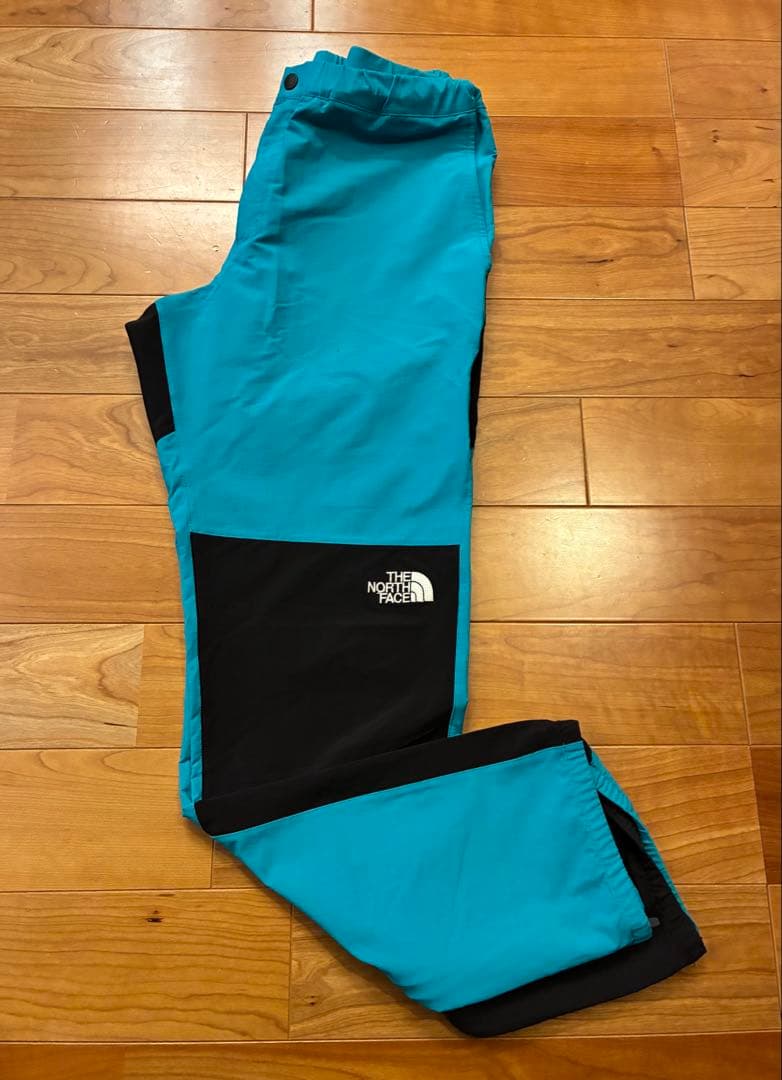 ノースフェイス ビームス 別注 エクスペディションライトパンツ　 緑　青　L