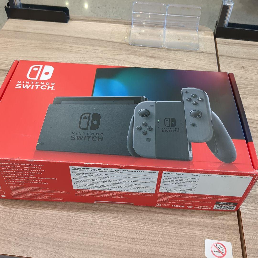 【ほぼ新品】Nintendo Switch バッテリー強化版 グレー