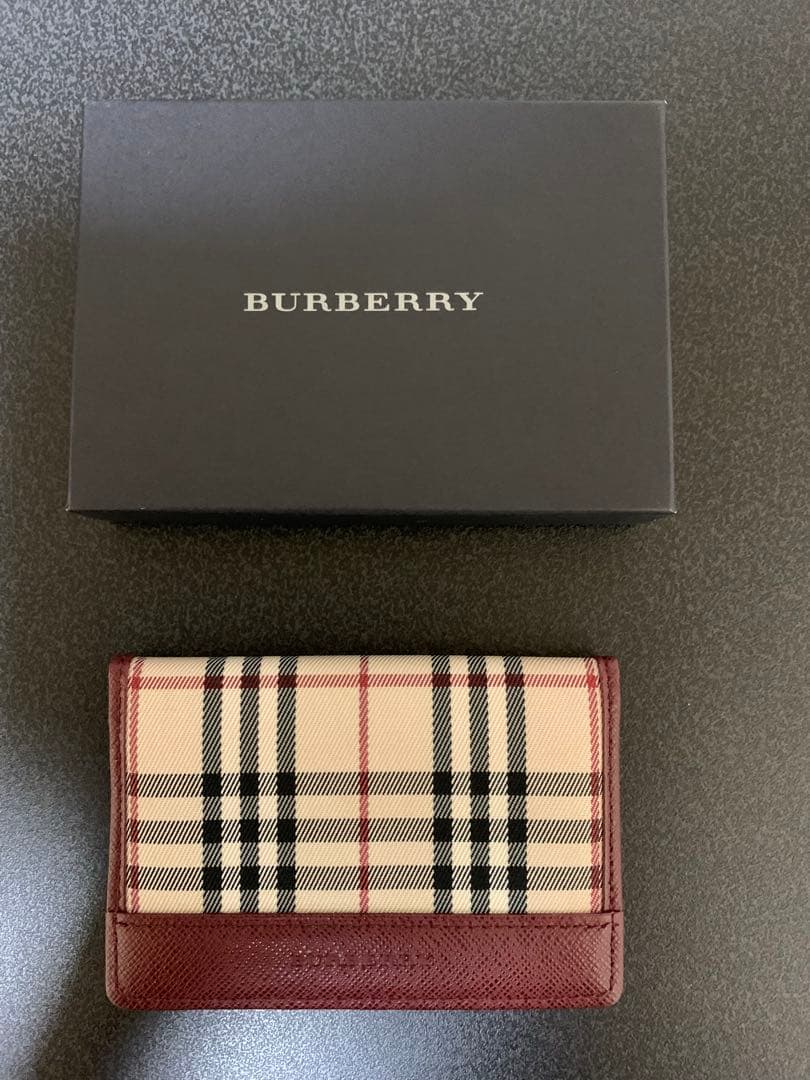 一度のみ使用♡美品♡ BURBERRY名刺入れ　正規品