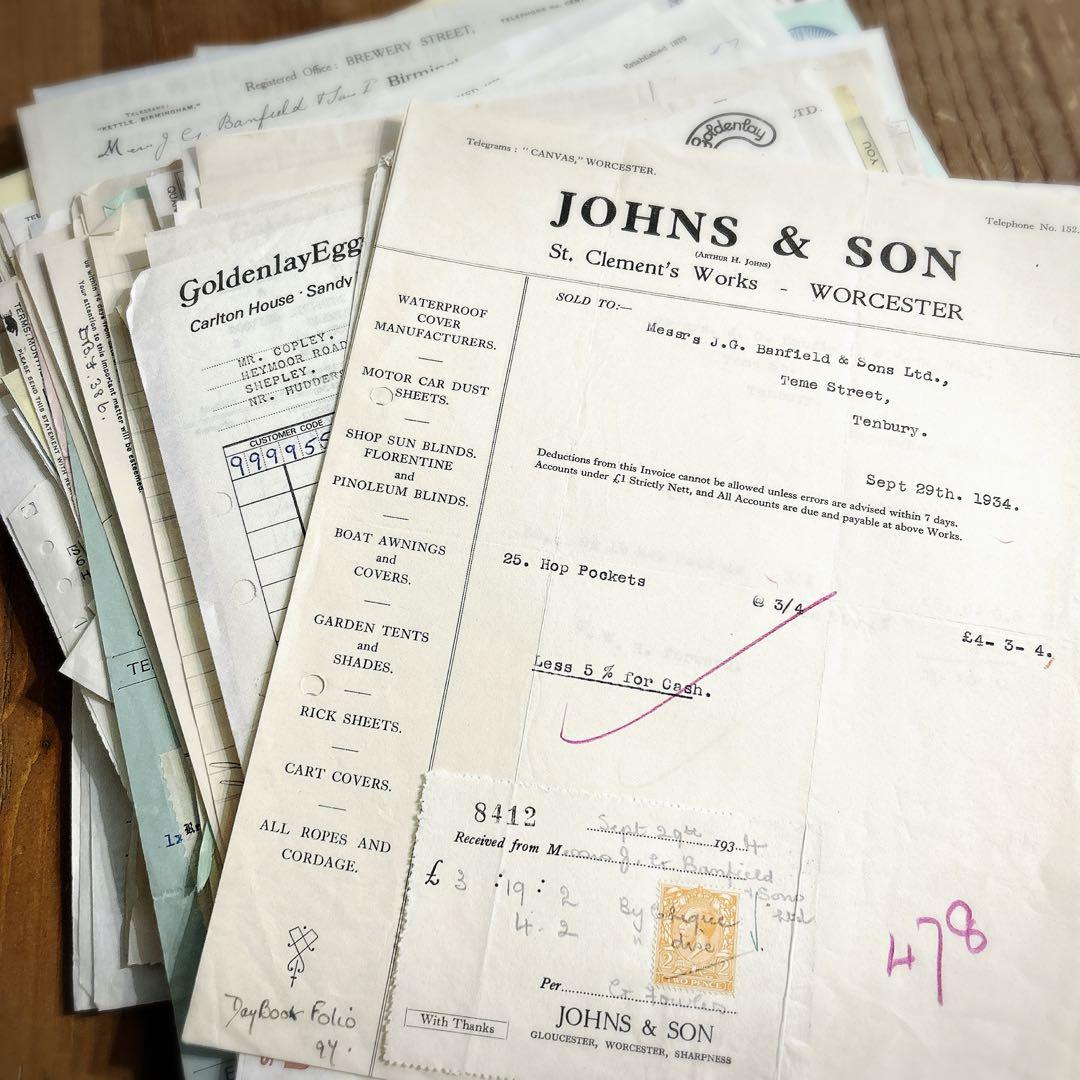 SALE！紙モノ詰め込みBOX ★60サイズ 海外 紙もの ヴィンテージ