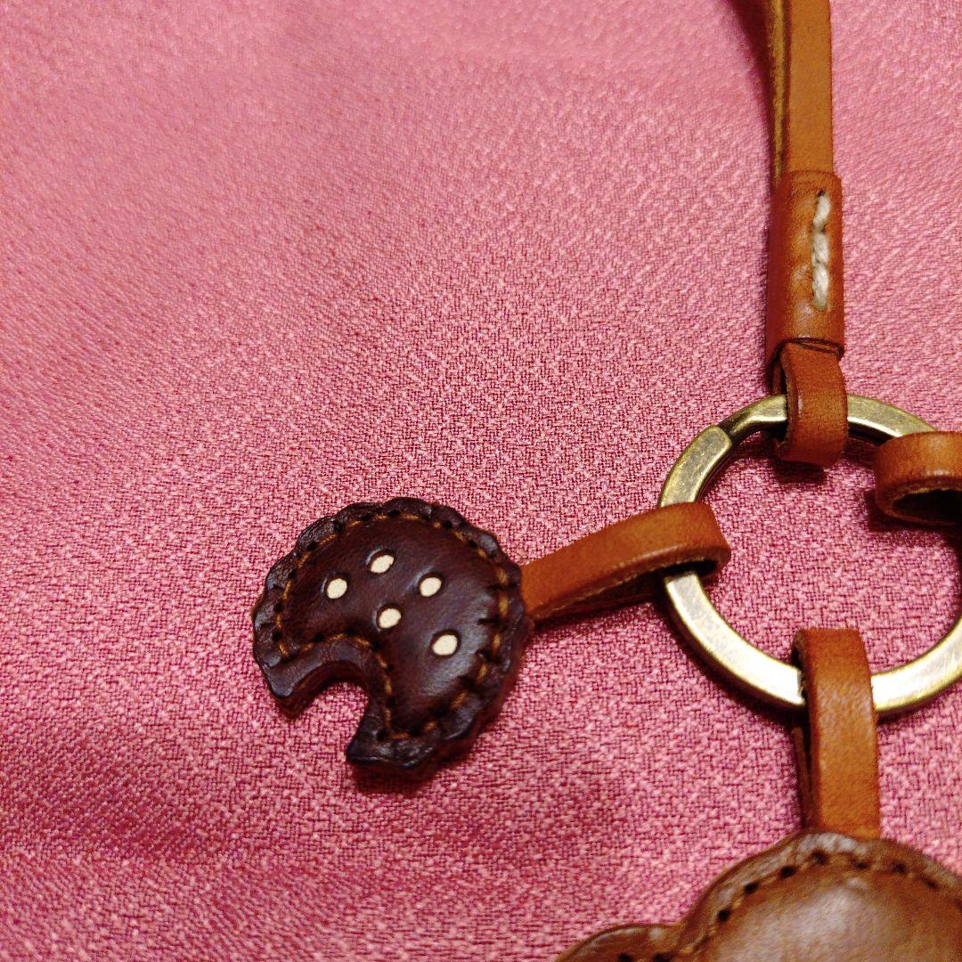 未使用　genten ゲンテン　トイプードル　犬キーホルダー　バックチャーム