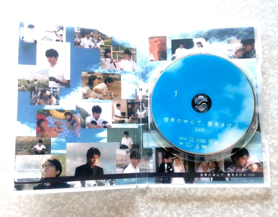【美品】世界の中心で、愛を叫ぶ　完全版dvd box カセット付き