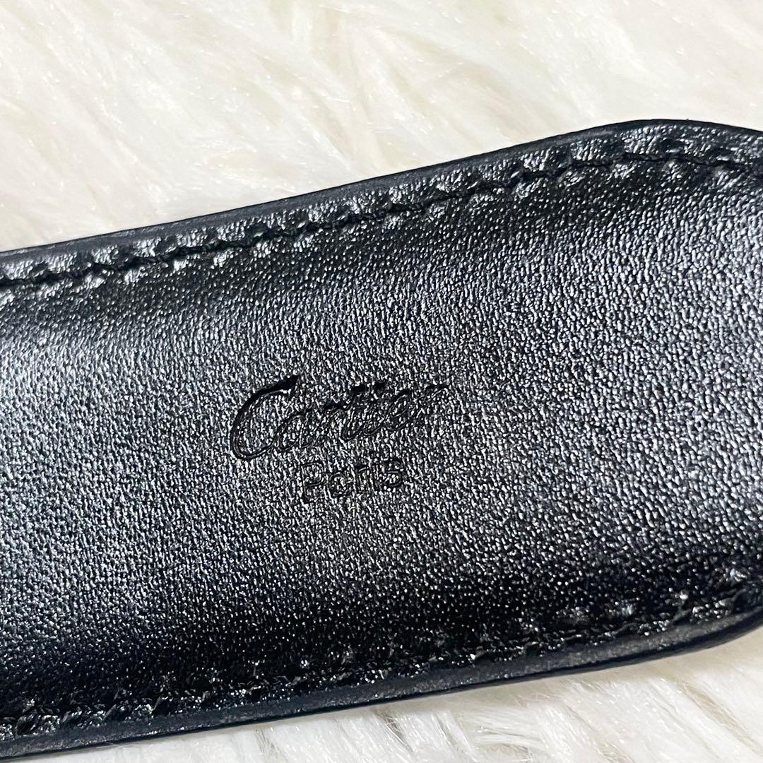カルティエ　Cartier パンテール　レディース　ベルト　ブラック　黒