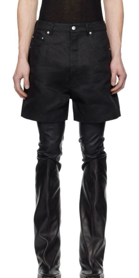 パンツ rick owensDRKSHDW 24aw geth cut shorts