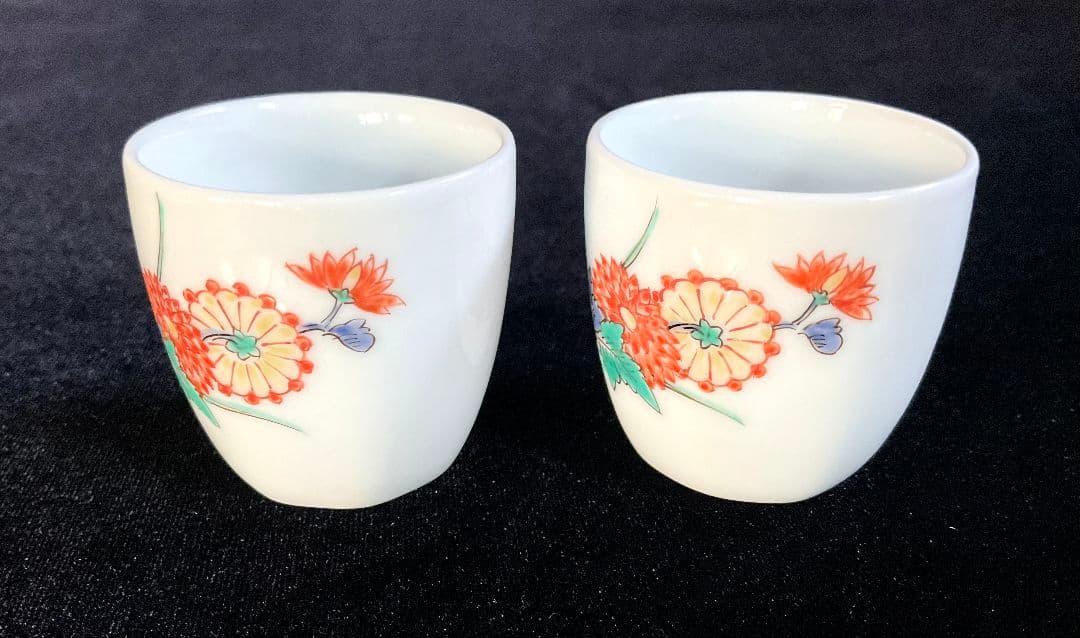 【未使用】十三代 酒井田柿右衛門　酒器セット　銚子　お猪口