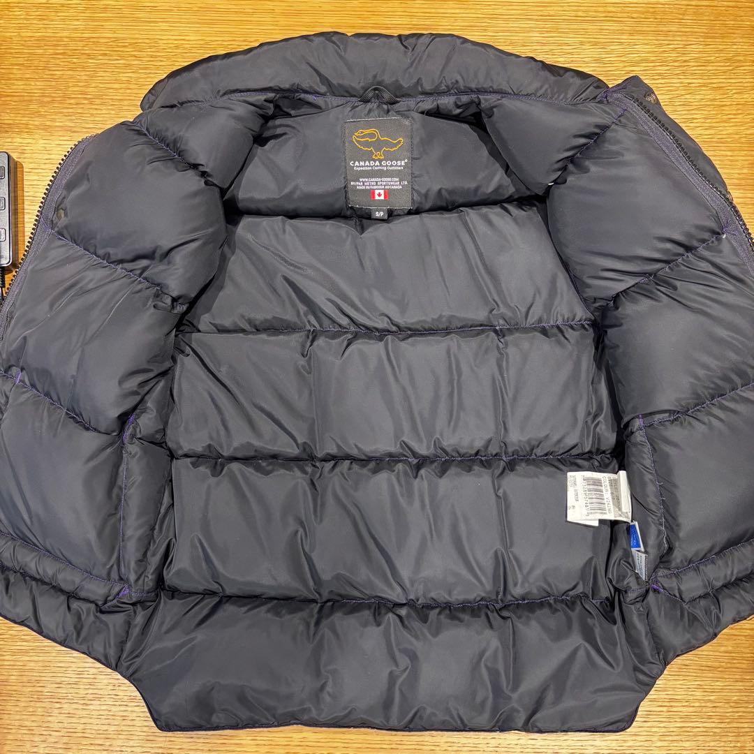   / ダウンベスト旧タグ　紫　SP