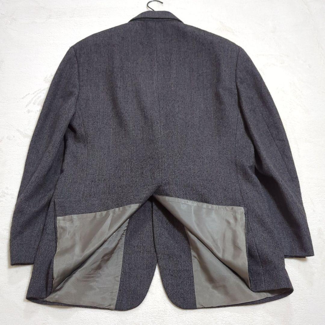希少XL 米国製 ブルックスブラザーズ カシミヤ ツイード テーラードジャケット