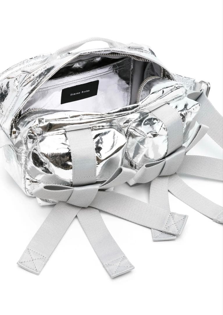 シルバー Classic Bow ボディバッグ