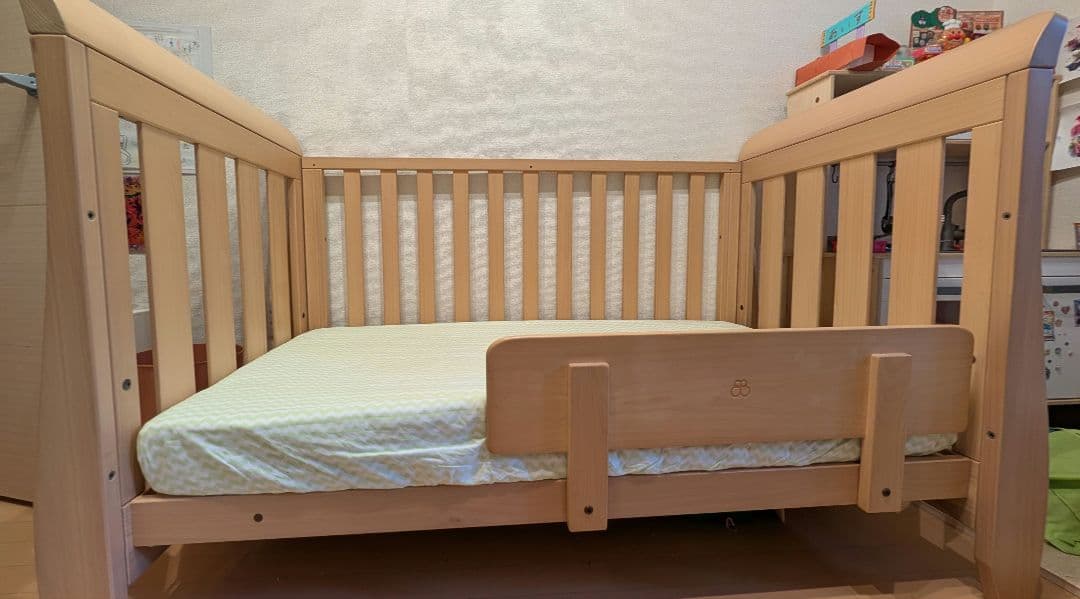 Boori スレイ アーモンド 6歳まで使用可能 ベビーベッド