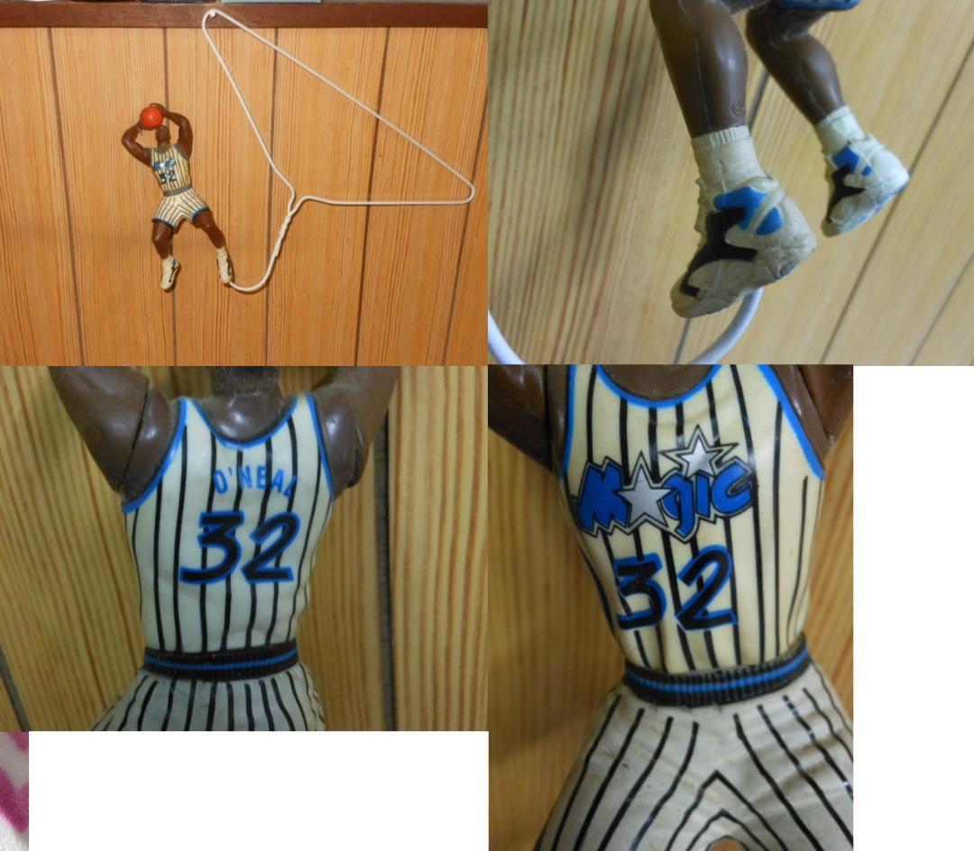 ◆NBAスーパースターSHAQシャキールオニール直筆サイン＆フィギュア珍品印刷物