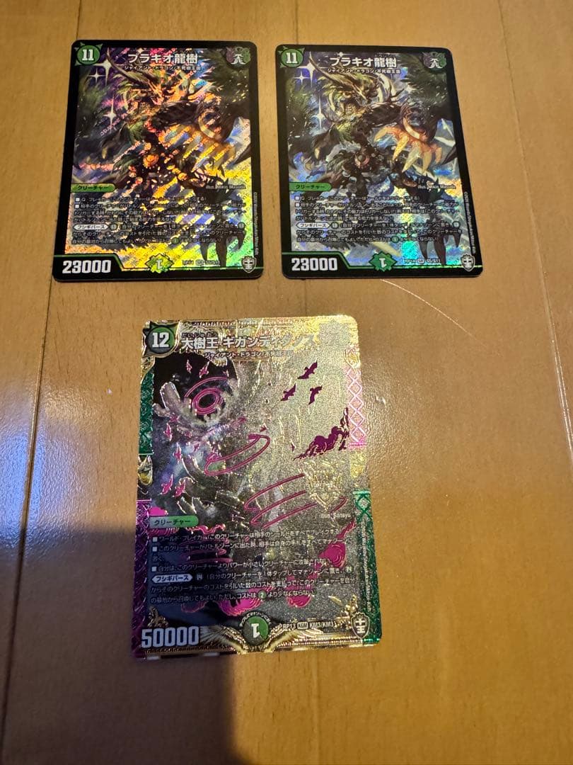 ブラキオ龍樹　2枚　おまけ付き