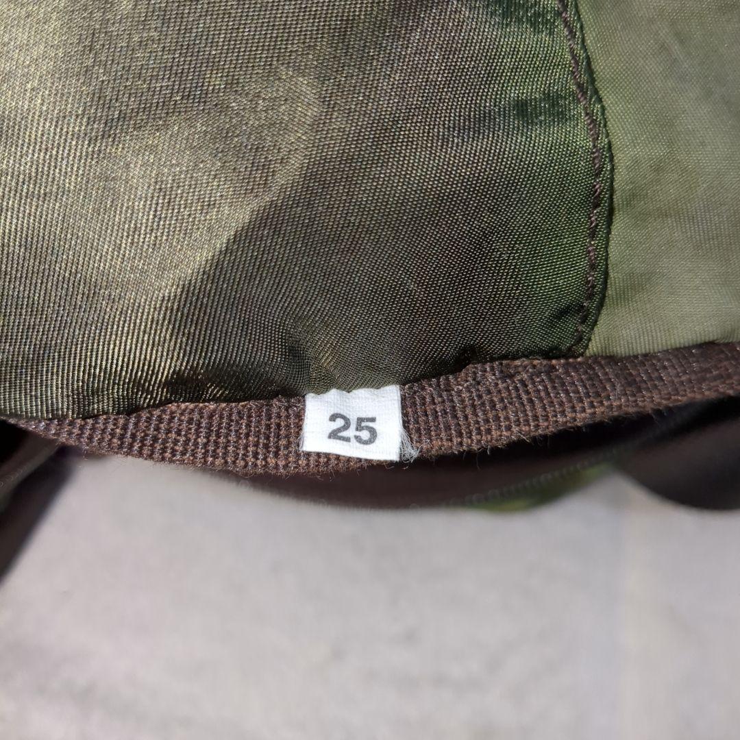 PRADA ボストンバッグ 2way 三角ロゴ テスートナイロン カーキ 希少色