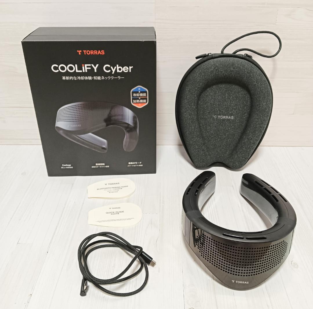 【美品 箱付】TORRAS COOLIFY Cyber ネッククーラー