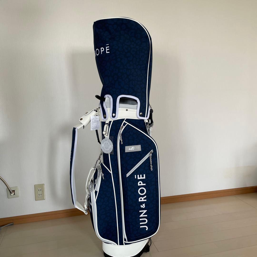 JUN & ROPE アニマルプリントキャディーバッグ