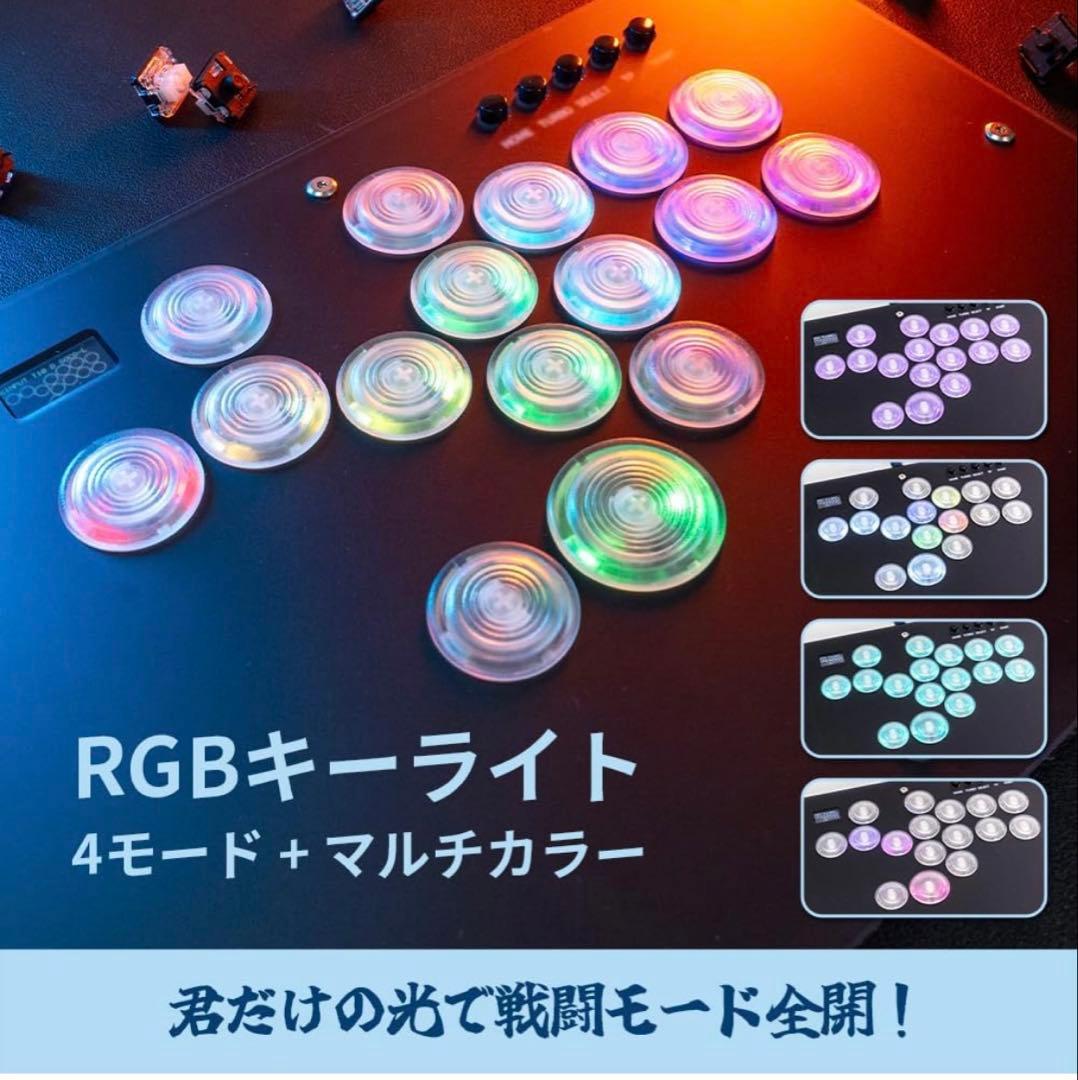 Kylinix T16 レバーレスコントローラー RGB OLEDディスプレイ