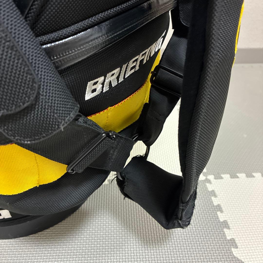 夜*番様 BRIEFING x BEAMSゴルフバッグ・キャディバッグ 黒/黄色