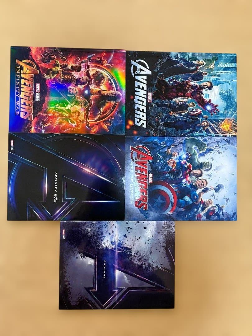 MCU（マーベル映画） パンフレット（フェーズ4までの全てとオマケたくさん）