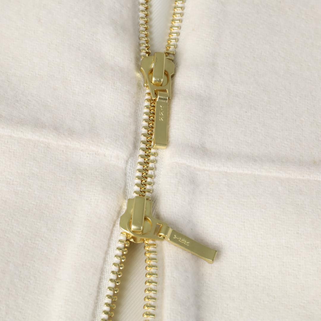 223 新品 今季 23区 ウールライトリバー ノーカラー ショートコート 32