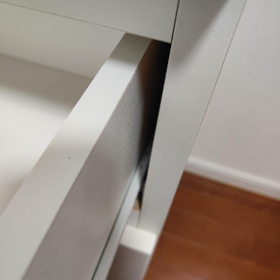 【美品】ホワイト 5段チェスト