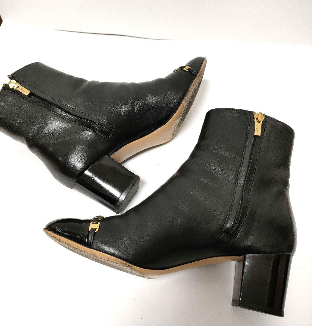美品❢サルヴァトーレフェラガモ　ショートブーツ　5 1/2C