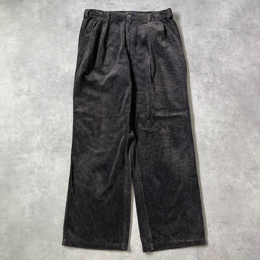 ポロバイ ラルフローレン W33 コーデュロイ ポロチノ 古着 茶 17064