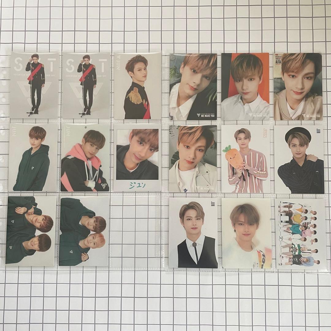 seventeen ジュン コンサートトレカ まとめ売り コンプ