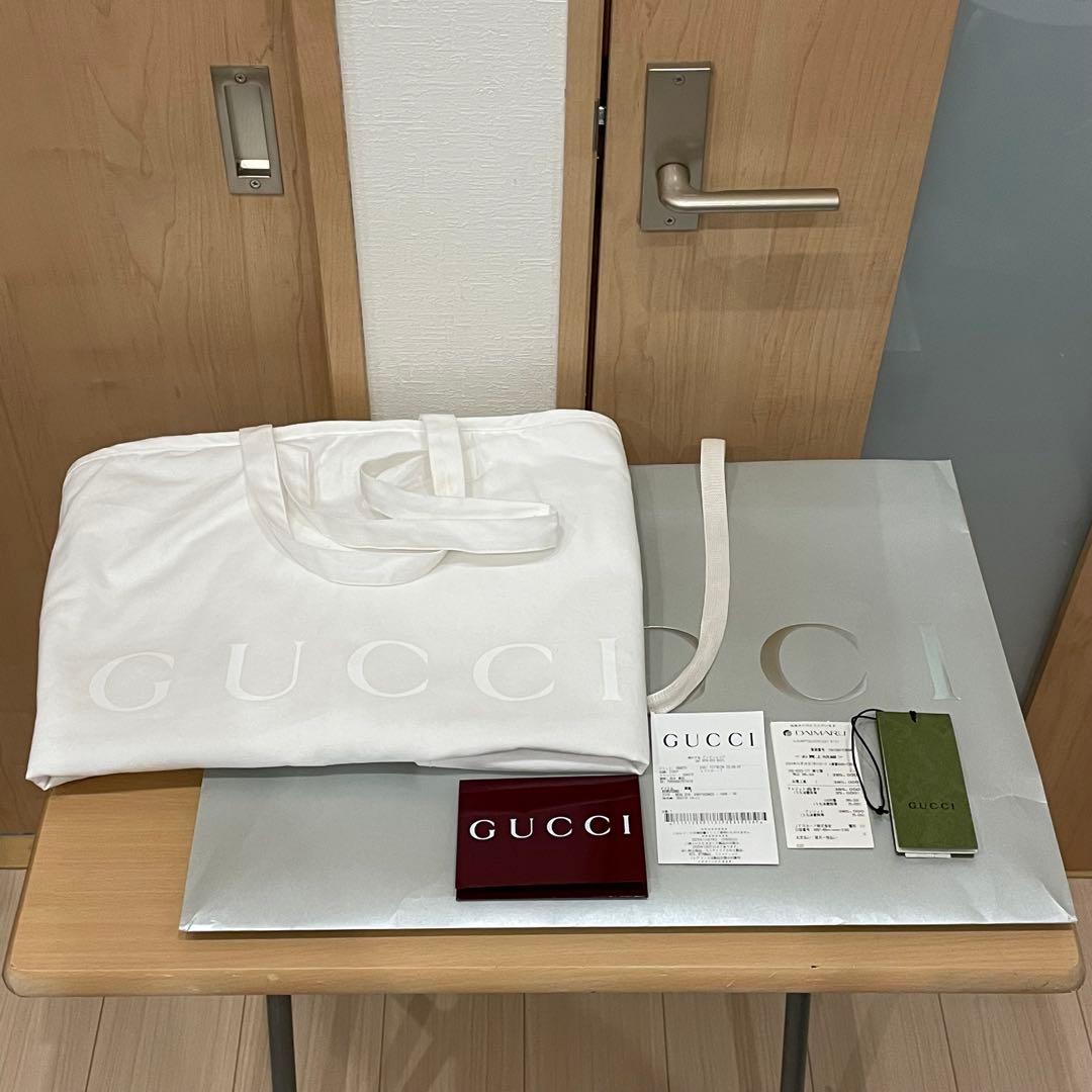 GUCCI グッチ ジャンボ GGキャンバス ブラック ダウン ジャケット