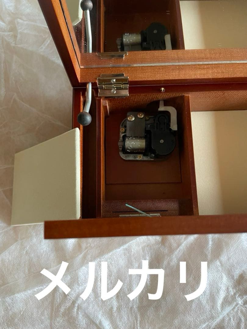 オルゴール 積水ハウス ジュエリーボックス(小物入れ)フォトスタンド ミラー 鏡