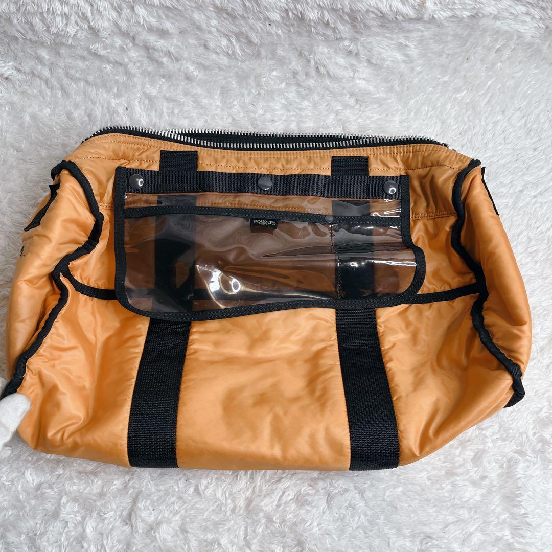 ✨美品✨ ポーター タンカー 2way ボストンバッグ ブラック 大容量 出張