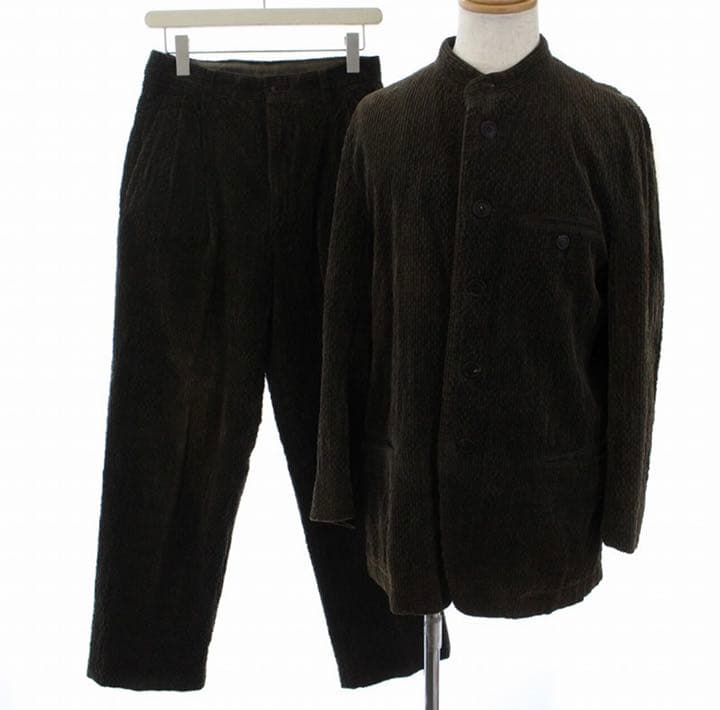 ISSEY MIYAKE MEN セットアップ コーデュロイ　マオカラー