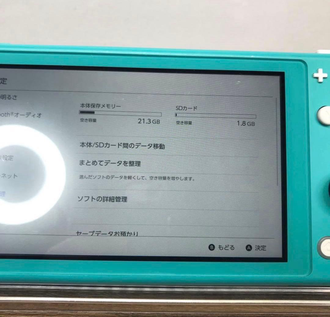Nintendo Switch Lite ターコイズ　本体　付属品付き
