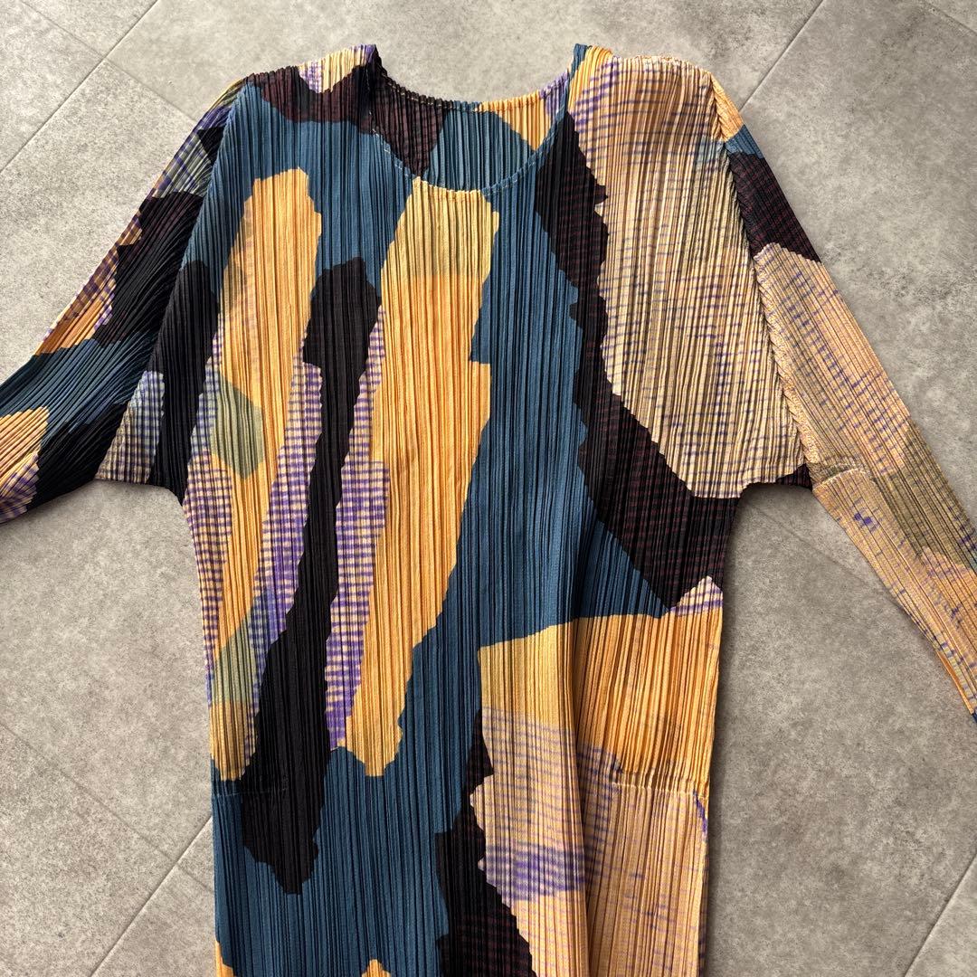 PLEATS PLEASE マルチカラー 半袖 サイズ3