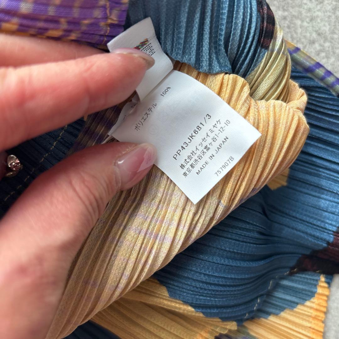 PLEATS PLEASE マルチカラー 半袖 サイズ3