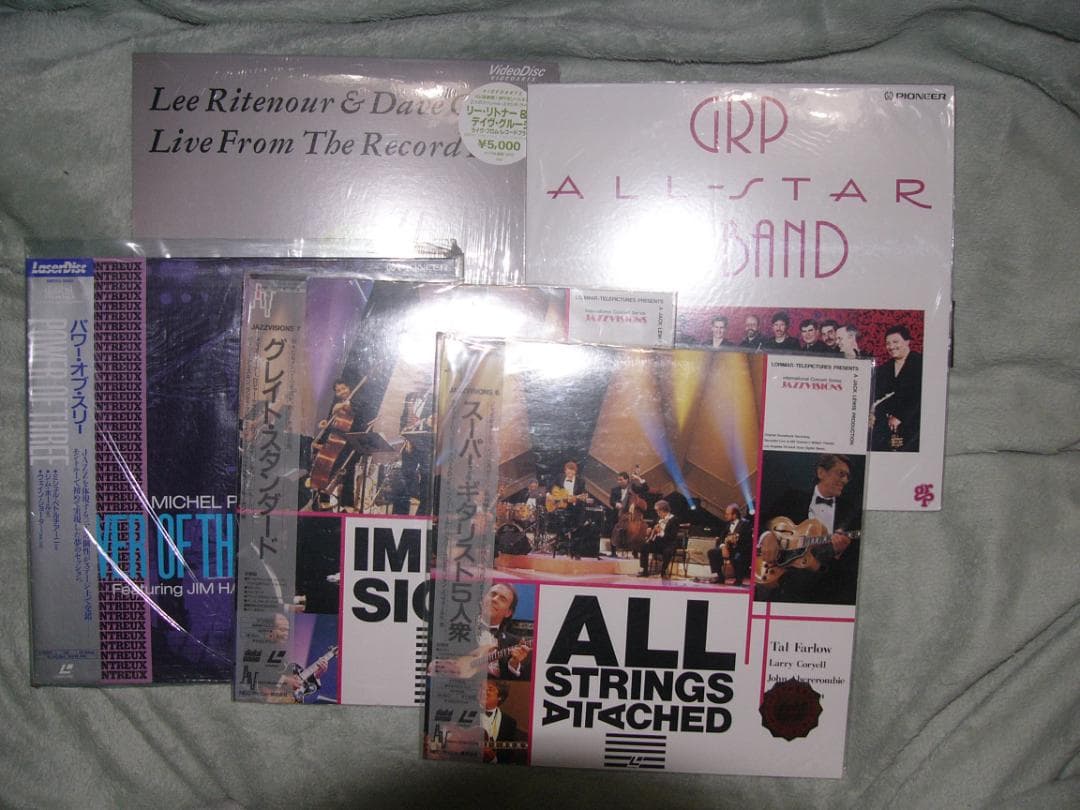 ジャズLD未開封（１枚）＆開封未使用多数（２１枚）＋LD１４枚鑑賞盤（盤面キズ有
