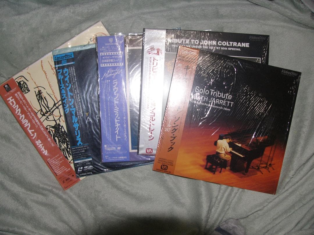 ジャズLD未開封（１枚）＆開封未使用多数（２１枚）＋LD１４枚鑑賞盤（盤面キズ有