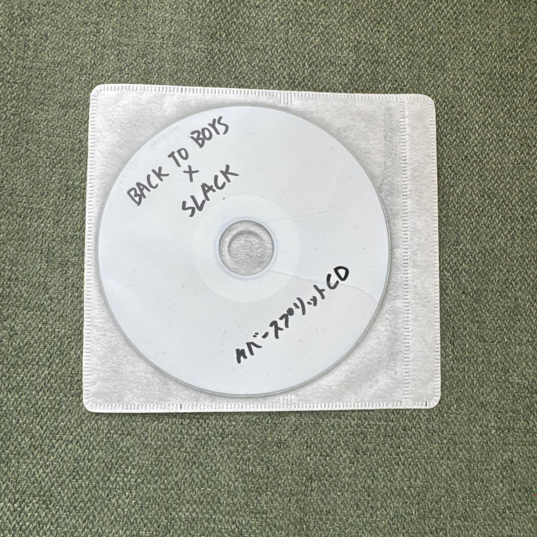 BACK TO BOYS CDセット カバースプリットCD付き