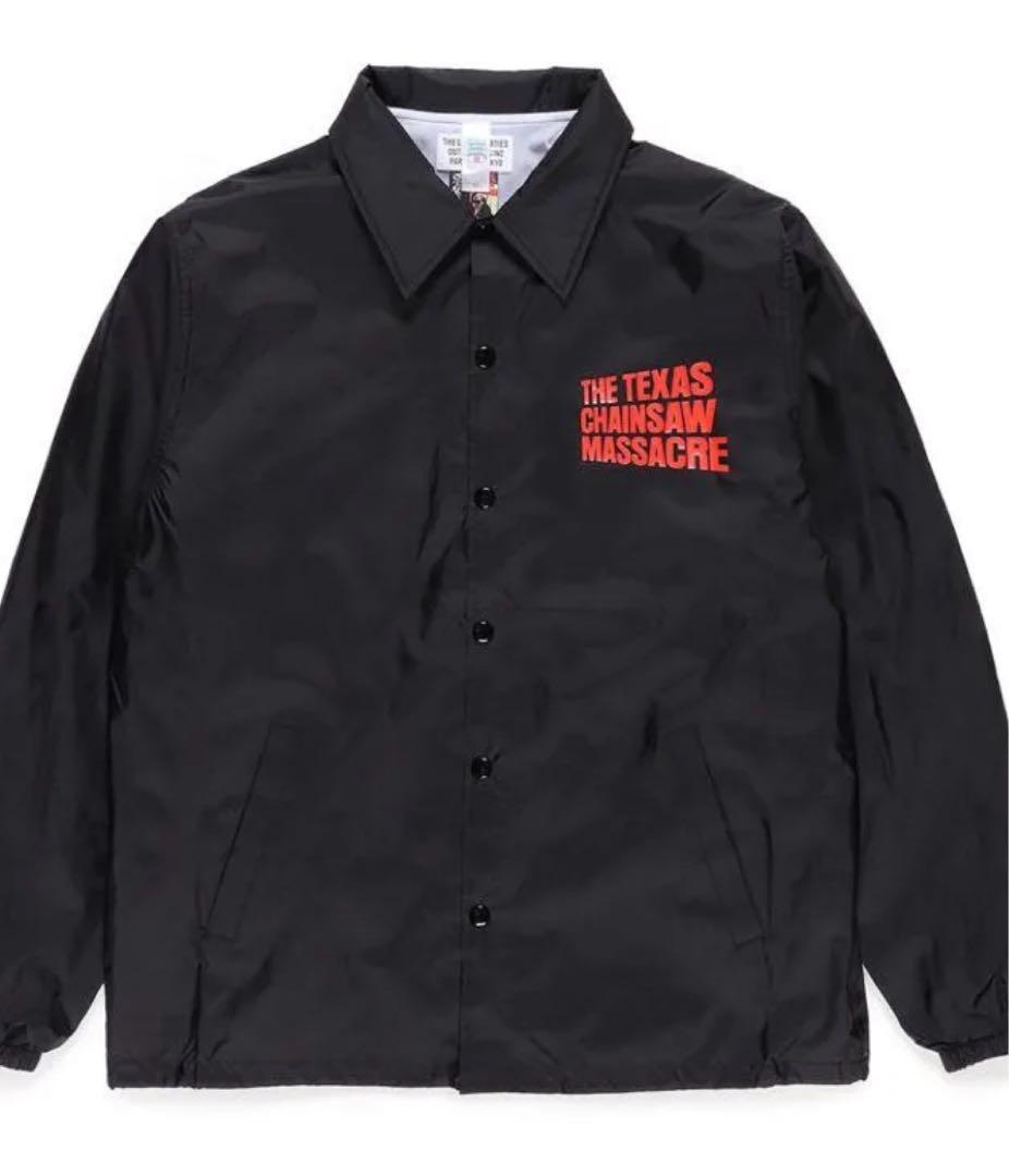 値下げ中‼️【WACKOMARIA】悪魔のいけにえコラボ　コーチジャケット　L