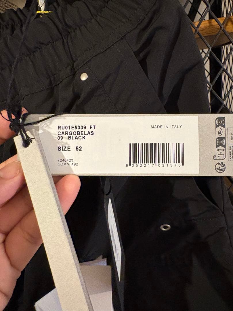 Rick Owens Cargobelas ワイドパンツ ブラック サイズ52