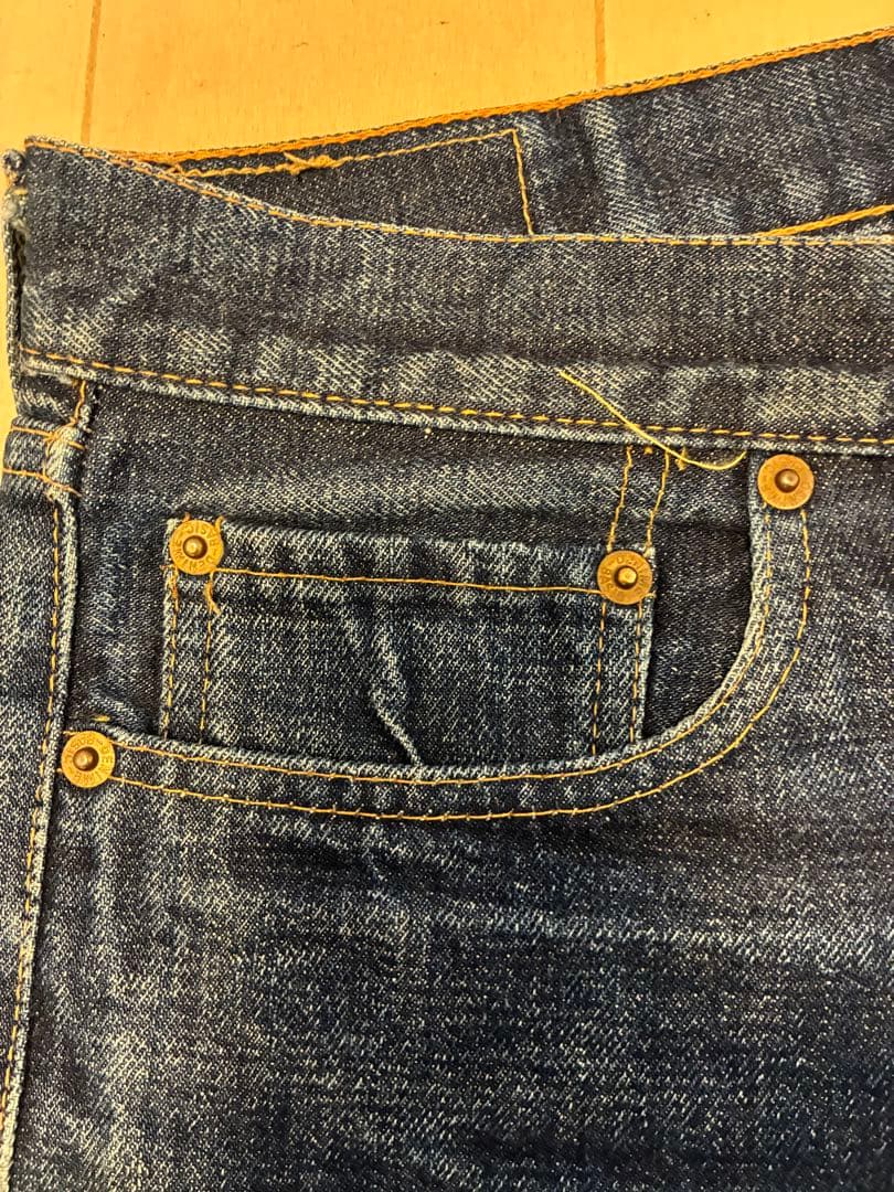 DENIME ドゥニーム オリゾンティ期 Lot178 赤耳W36L36 色落ち