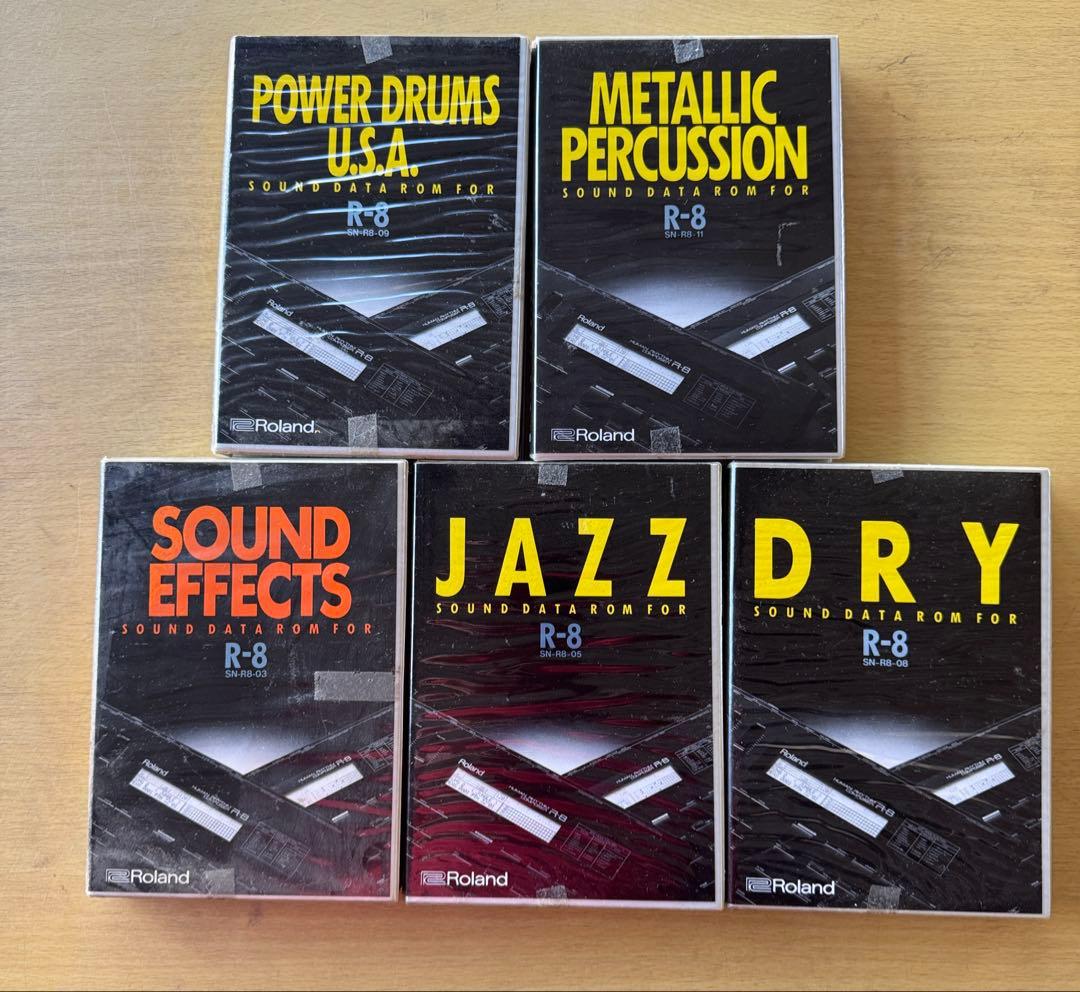 Roland R-8 サウンドデータカードセット