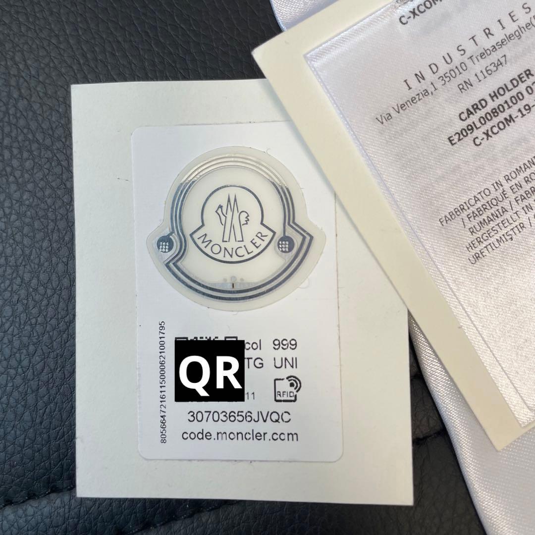 新品訳あり　MONCLER Palm Angels 名刺入れ カードケース