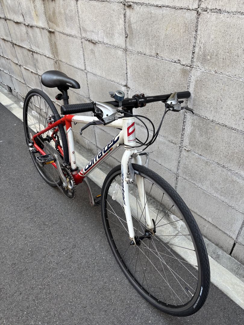 <両タイヤ新品>クロスバイク