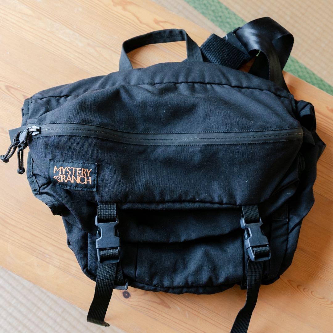 ミステリーランチ アウトサイダー メッセンジャーバッグ 黒 25L