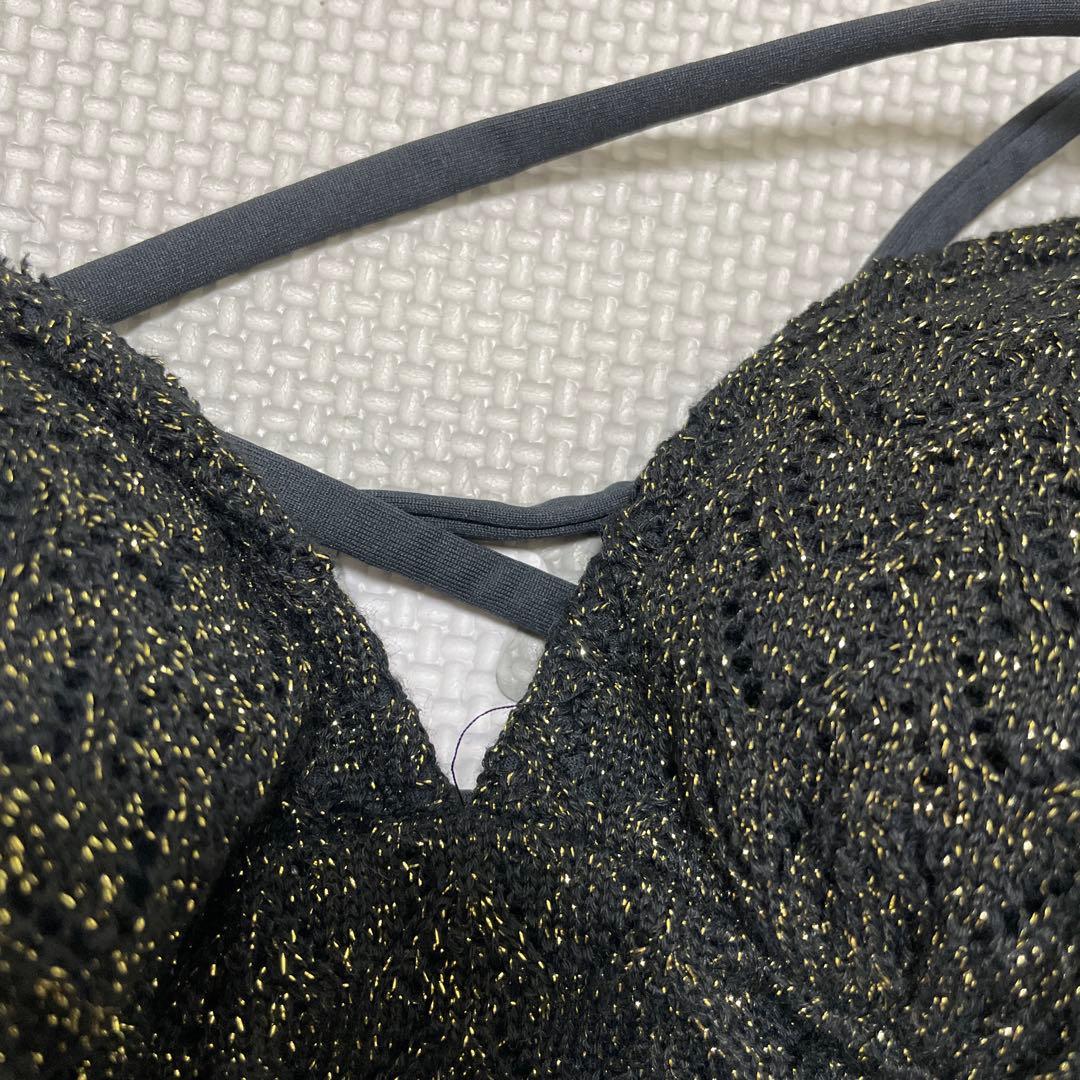 ALENCY ラメニット ブラック