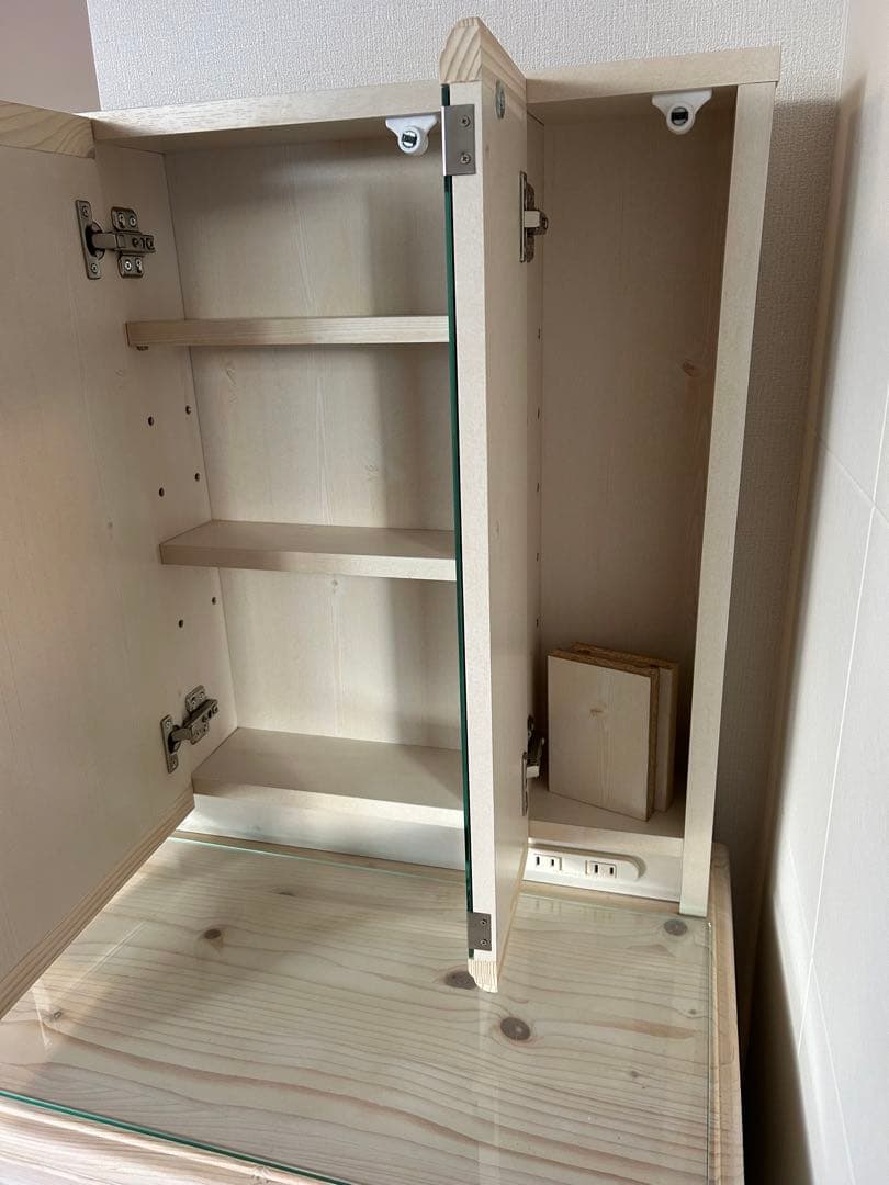 ゆんゆりドレッサー　スツール付き