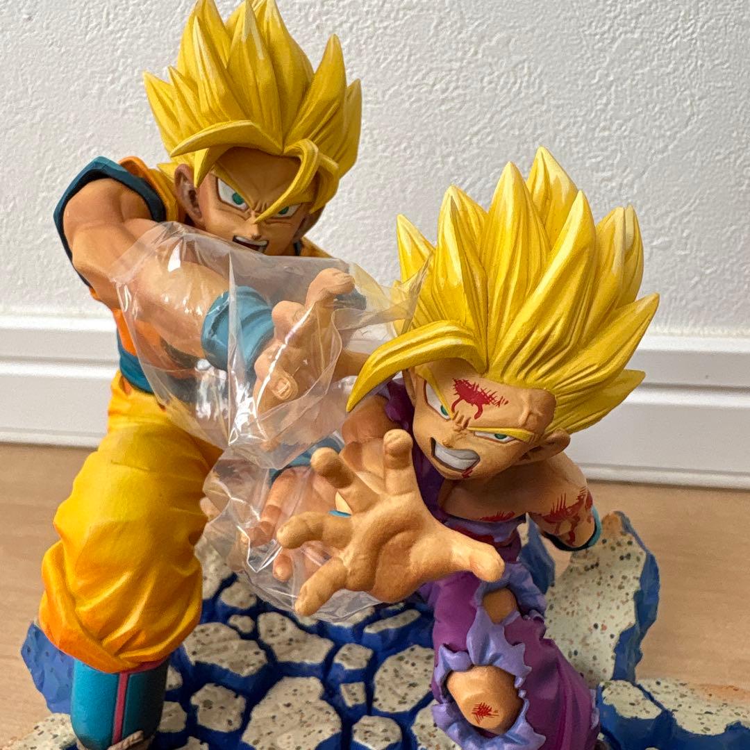 ドラゴンボールZ　親子かめはめ波　フィギュア　プルーヴィー