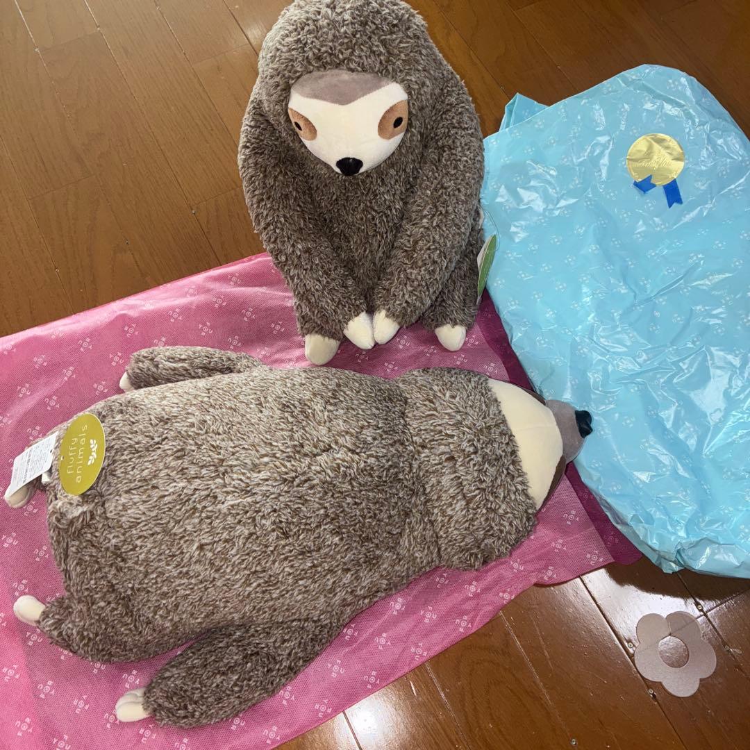 りぶはあと　ナマケモノ　ノンノン　抱き枕