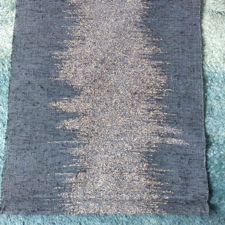 裂織り敷物⭐︎タペストリー⭐︎阪急梅田本店「全国匠の技展」購入品作品名「銀河」