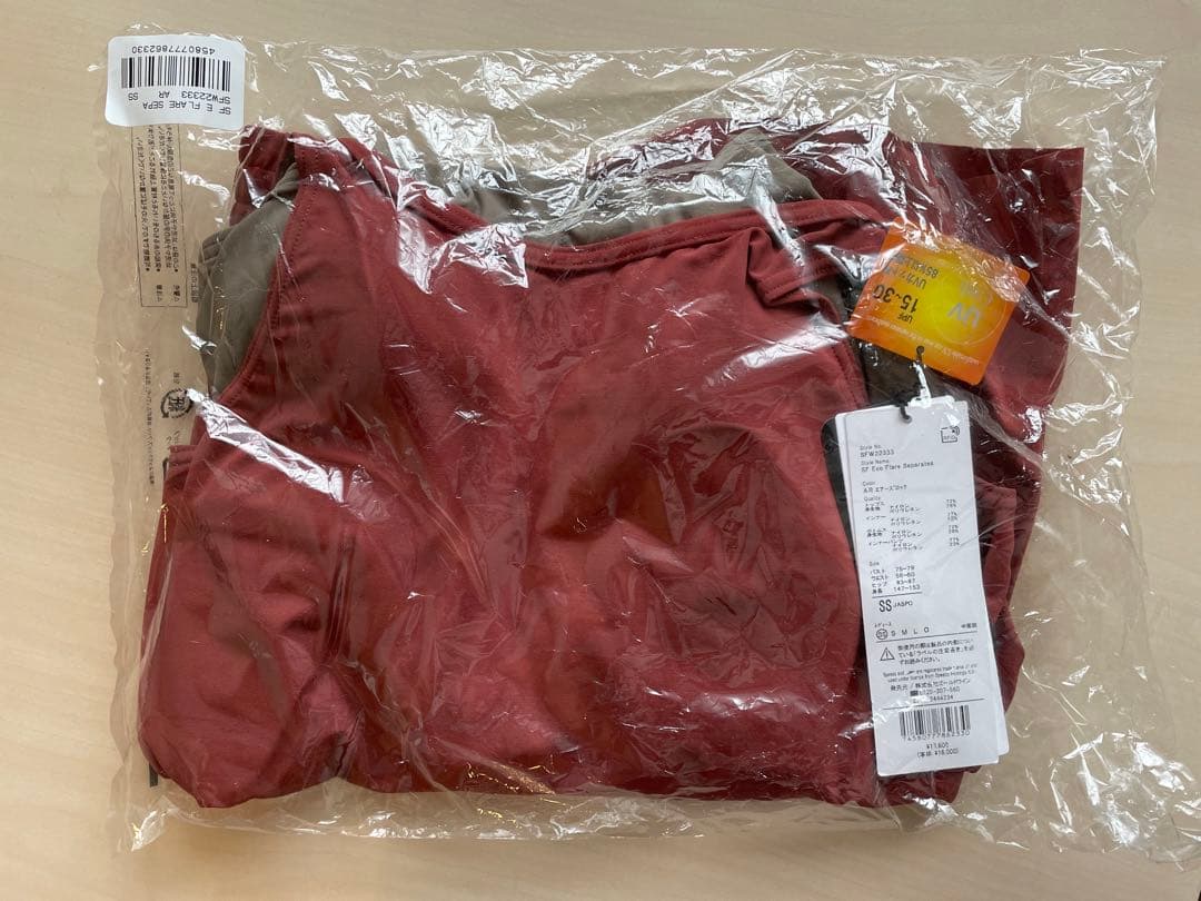 【新品】スピード　水着　ステイフィット　エコフレアセパレーツ　SSサイズ