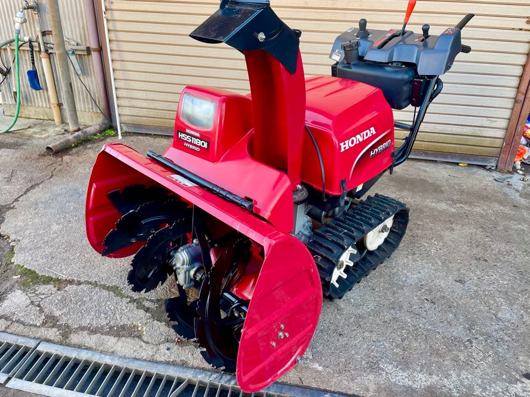 『sat』使用わずか超美品！ホンダハイブリッド除雪機 HSS1180i